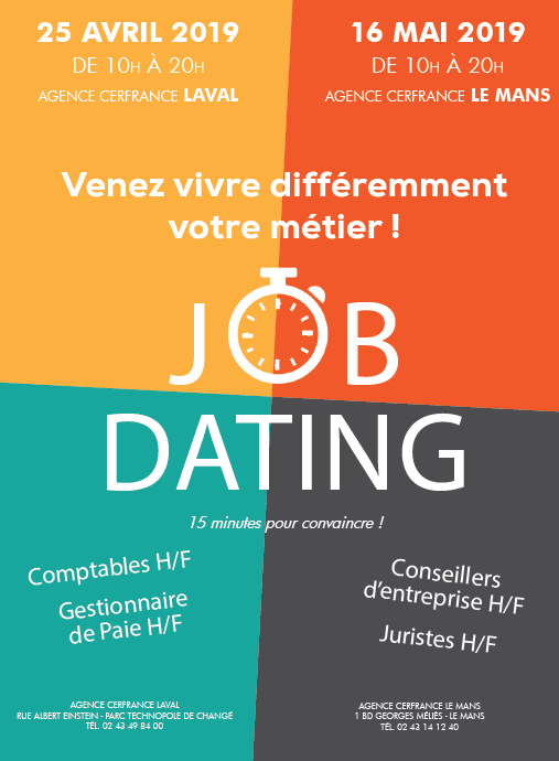 Job dating en Mayenne et en Sarthe